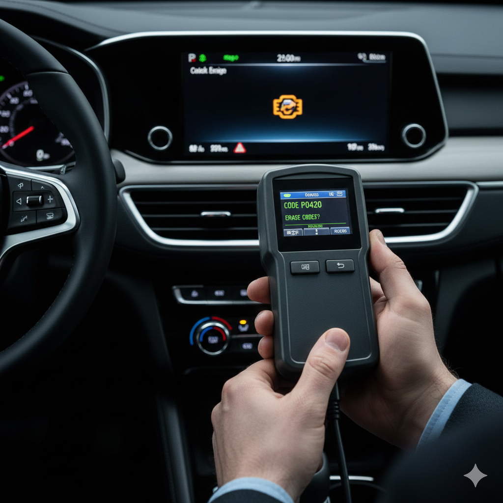 How to reset check engine light